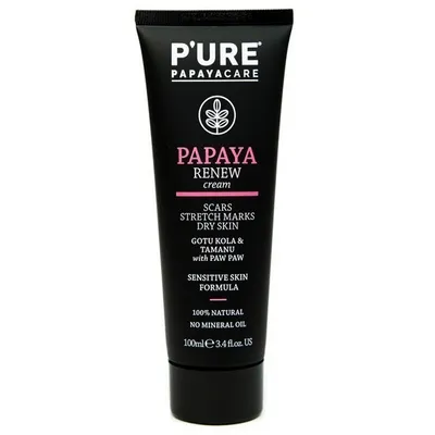 Pure Papayacare Papaya Renew Cream (Krem z papają na blizny i rozstępy)