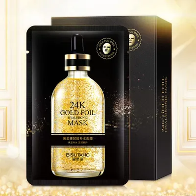 Mooyam 24k Gold Foil Hyaluronic Mask (Pielęgnacyjna maseczka w płachcie)