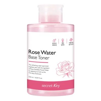 Secret Key Rose Water Base Toner (Różny tonik do twarzy)