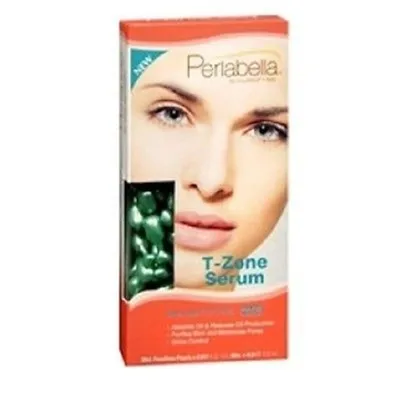 Equilibra Perlabella, T-Zone Serum, Skin Mattifying Face Pure Dose Pearls (Kapsułki matujące do twarzy)