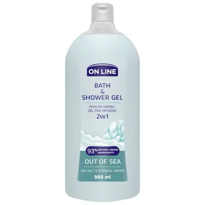 On Line Out Of Sea Bath & Shower Gel (Płyn do kąpieli i żel pod prysznic 2 w 1)