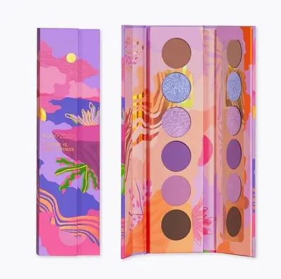 Kaleidos Futurism VI: Lunar Lavender Palette (Paleta cieni do powiek)