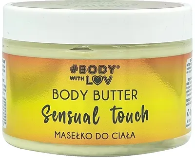 Body with Luv Sensual Touch Body Butter (Masło do ciała Zmysłowy dotyk)