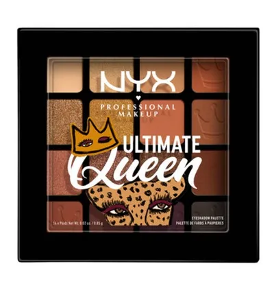 NYX Professional Makeup Ultimate Queen  Eyeshadow Palette (Paleta 16 cieni do powiek)