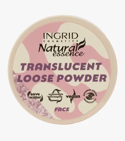 Ingrid Cosmetics Natural Essence, Transculent Loose Powder (Puder sypki transparentny)