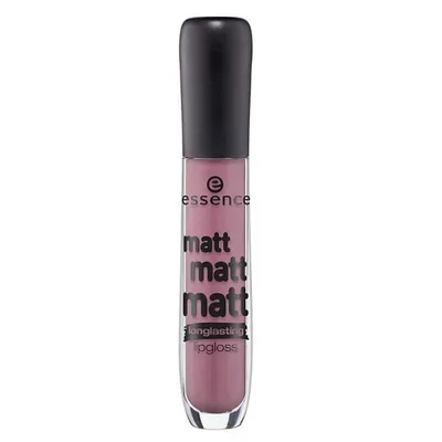 Essence Matt Matt Matt, Longlasting Lipgloss (Długotrwały matowy błyszczyk do ust)