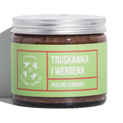 Mydlarnia Cztery Szpaki Peeling do ciała `Truskawka i werbena`