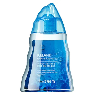 The Saem Iceland Hydrating Soothing Gel (Esencja żelowa do twarzy i ciała [Nawilżający łagodzący żel])