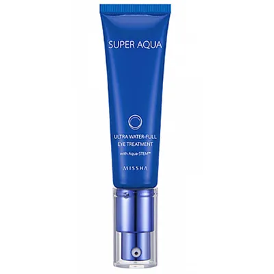 Missha Super Aqua, Ultra Water-Full Eye Treatment (Nawilżający krem pod oczy)