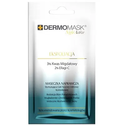 L'biotica Dermomask Night Active, Maseczka naprawcza `Eksfoliacja`