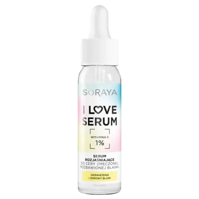 Soraya I Love Serum, Serum rozjaśniające do cery zmęczonej, pozbawionej blasku