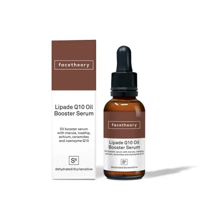 Facetheory Lipade Q10 Oil Booster Serum S6 with Echium, Rosehip, Marula, Ceramides and CoQ10 (Serum  z żmijowca, dzikiej róży, maruli z ceramidami i CoQ10)
