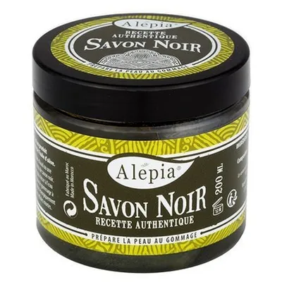 Alepia Savon Noir (Czarne mydło peelingujące)
