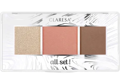 Claresa Make Up, All Set! Contouring Palette (Paleta do konturowania twarzy)