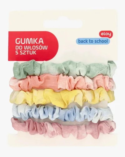 Eloy Back to School, Gumki do włosów