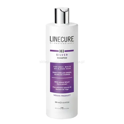 Hipertin Linecure Silver Shampoo (Szampon do włosów siwych i blond)