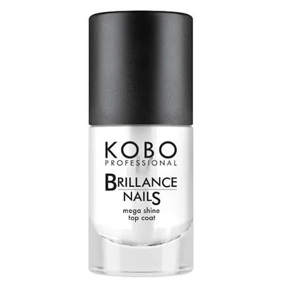 Kobo Professional Brillance Nails, Mega Shine Top Coat (Top coat do paznokci)