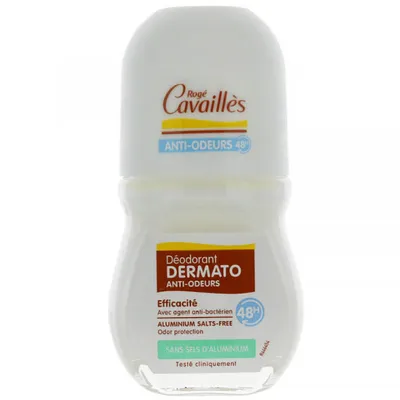 Roge Cavailles Deodorant Dermato Anti-odeurs 48h Roll on (Dezodorant bez soli aluminium)