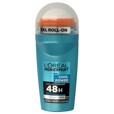 L'Oreal Paris Men Expert, Cool Power, Anti-perspirant Roll-on (Dezodorant dla mężczyzn)