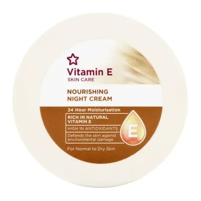 Superdrug Vitamin E Skin Care, Nourishing Night Cream (Krem odżywczy na noc)