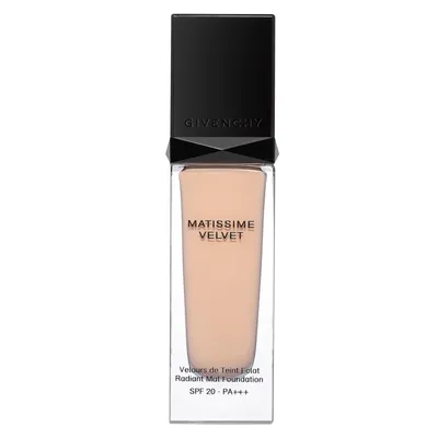 Givenchy Matissime Velvet, Radiant Mat Fluid Foundation SPF 20 PA +++ (Podkład matujący)