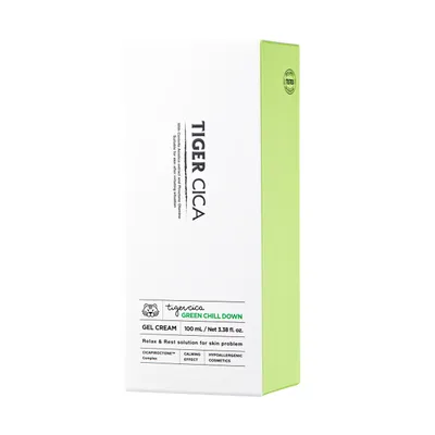 It's Skin Tiger Cica Green Chill Down Gel Cream (Krem do twarzy)