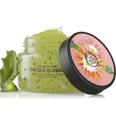 The Body Shop Cactus Blossom, Body Scrub (Peeling do ciała `Kwiat kaktusa`)