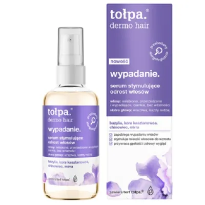 Tołpa Dermo Hair, Serum stymulujące odrost włosów włosy osłabione, przerzedzone i wypadające, cienkie