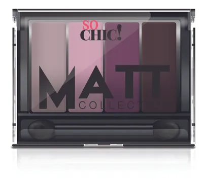 So Chic! Matt Collection, Quattro Eyeshadow (Cień poczwórny do powiek)