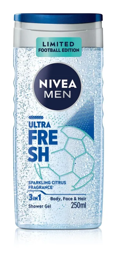 Nivea Men, Ultra Fresh, 3in1 Shower Gel (Żel pod prysznic dla mężczyzn)