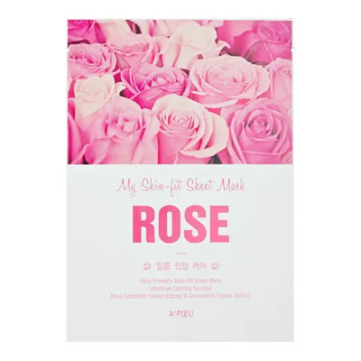 A'pieu Rose, My Skin - Fit Sheet Mask (Maska w płachcie)