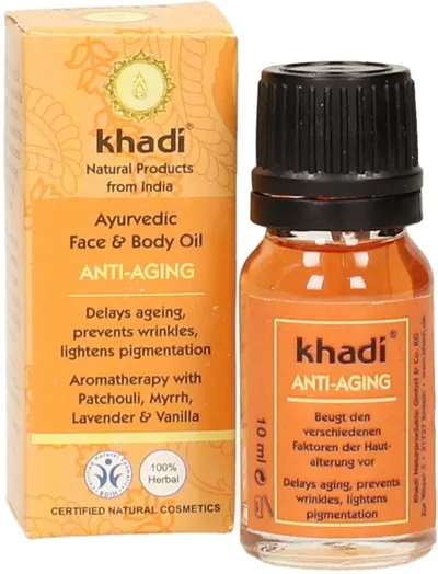 Khadi Ayurvedic Face & Body Oil Anti - Aging (Ajurwedyjski olejek przeciwzmarszczkowy)