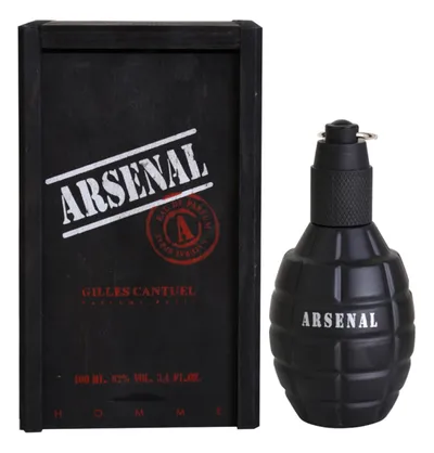 Gilles Cantuel Arsenal Black EDP