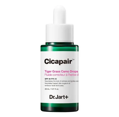 Dr. Jart+ Cicapair, Tiger Grass Camo Drops SPF35 (Korektor w płynie z wąkrotką azjatycką SPF35)