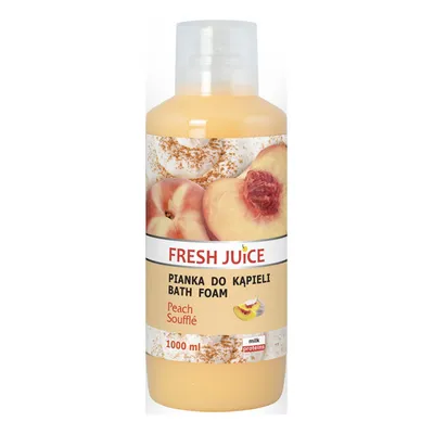 Fresh Juice Bath Foam Peach Souffle (Pianka do kąpieli `Brzoskwiniowy suflet`)