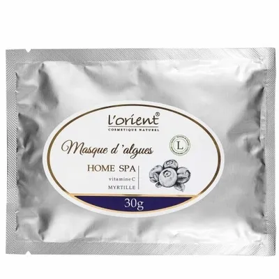 l'Orient Masque d'Algues Home Spa Vitamine C Myrtille (Maska algowa kojąca z borówką i wit. C)