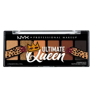 NYX Professional Makeup Ultimate Queen Eyeshadow Palette (Paleta 6 cieni do powiek)