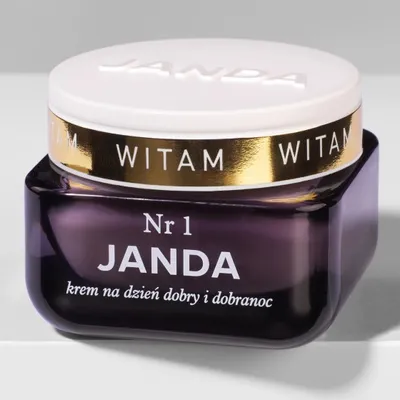 Janda Czarna róża, Krem do twarzy na dzień i na noc `Siła nici kosmetycznych złoty nośnik 24K`