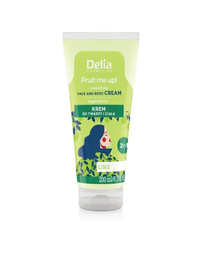 Delia Fruit Me Up!, Krem do twarzy i ciała `Lime`