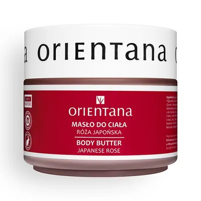Orientana Orientalne bogate masło do ciała `Róża japońska i liczi`