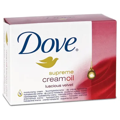 Dove Supreme, Luscious Velvet Cream Oil (Kremowa kostka myjąca)