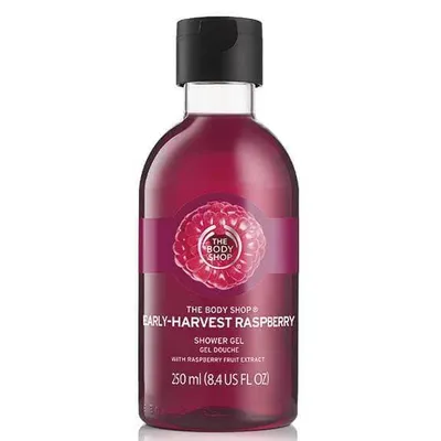 The Body Shop Raspberry, Shower Gel (Żel pod prysznic i do kąpieli o zapachu malin)