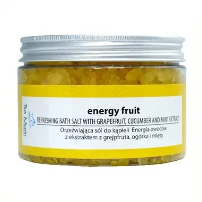 Tso Moriri Eneregy Fruit, Refreshing Bath Salt (Energia owoców, Orzeźwiajaca sól do kąpieli)