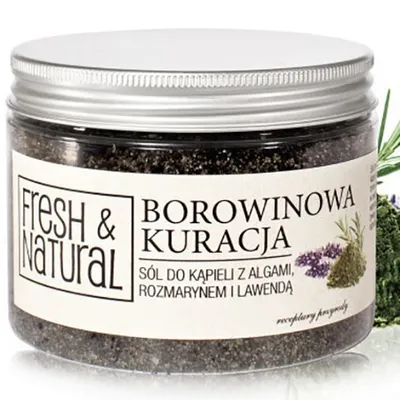 Fresh&Natural Borowinowa kuracja z algami, rozmarynem i lawendą