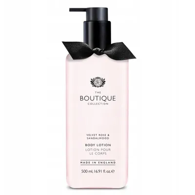 Grace Cole The Boutique Collection, Velvet Rose & Sandalwood Body Lotion (Balsam do ciała `Aksamitna róża i drzewo sandałowe`)