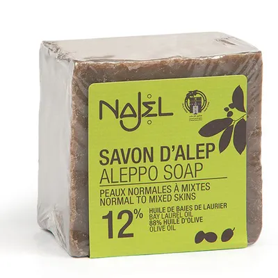 Najel Savon d'alep, Aleppo soap 12% (Mydło z Aleppo 12%)