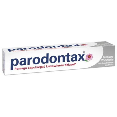 GlaxoSmithKline Parodontax, Pasta do zębów `Delikatne wybielanie`