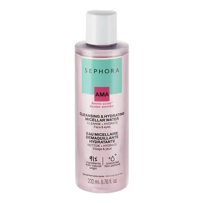 Sephora Collection, AMA Cleansing & Hydrating Micellar Water (Oczyszczająco-nawilżający płyn micelarny do demakijażu)
