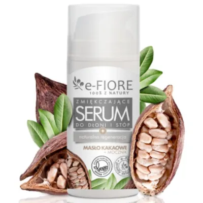 e-Fiore Masło kakaowe + mocznik, Serum do dłoni i stóp