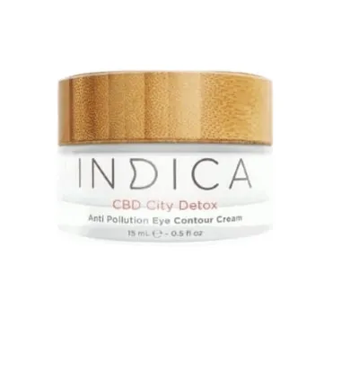 Indica CBD City Detox, Anti Pollution Eye Contour Cream (Krem pod oczy)